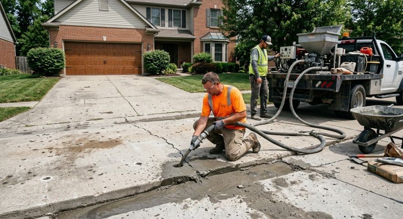 Concrete Leveling in Columbus, OH