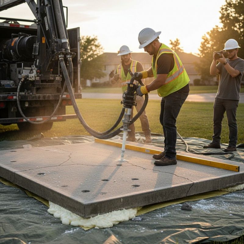 Commercial Concrete Mudjacking in Tampa, FL