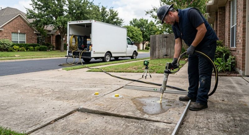 Driveway Slab Lifting in Tampa, FL