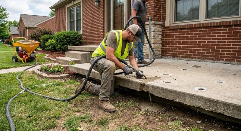 Garage Settling Repair in Des Moines, IA