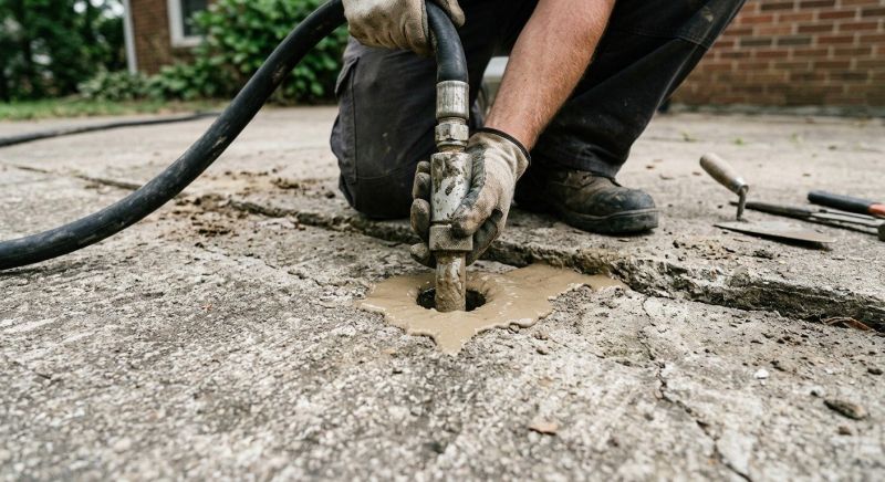 Patio Leveling in Tampa, FL