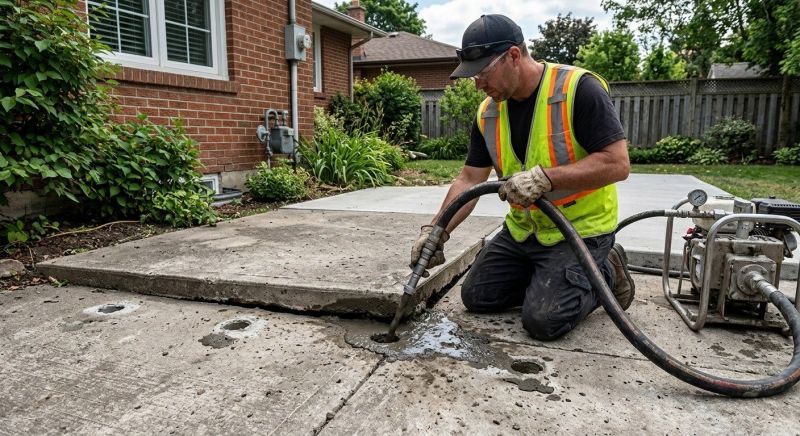 Patio Leveling in Tampa, FL