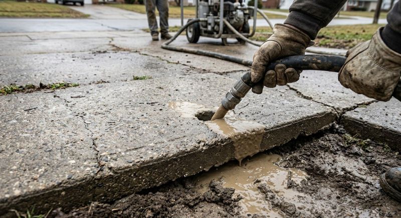 Sunken Slab Repair in Tampa, FL
