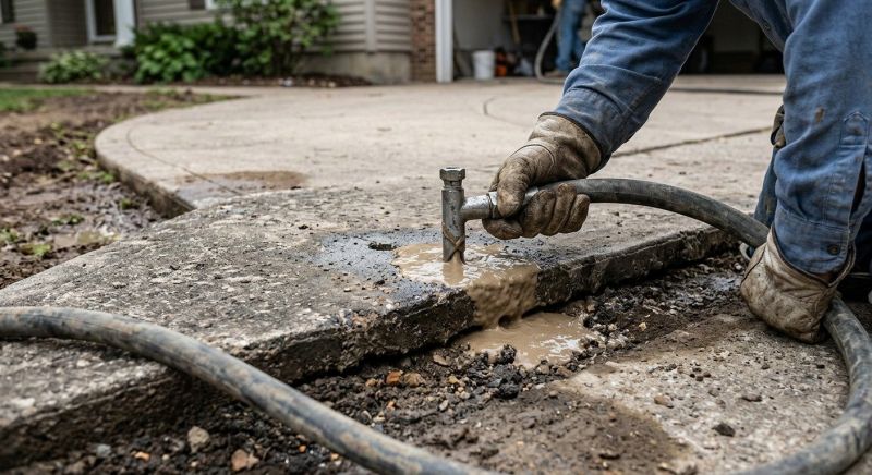 Sunken Slab Repair in Tampa, FL